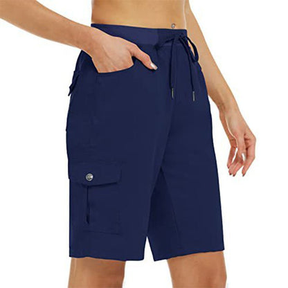 Wander Women's Cargo Shorts | Quick - Dry, UPF 50+, Multiple Pockets - Hartwella