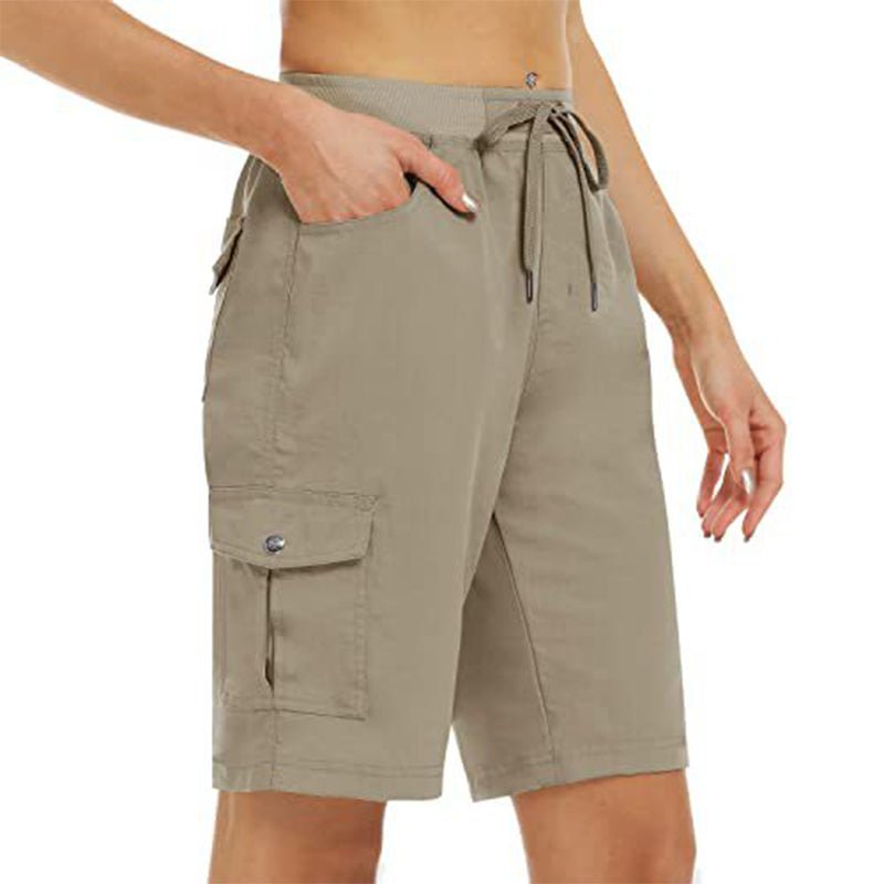 Wander Women's Cargo Shorts | Quick - Dry, UPF 50+, Multiple Pockets - Hartwella