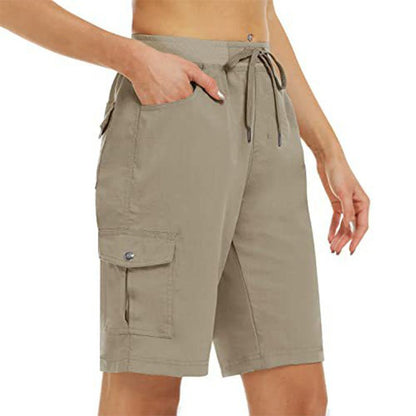 Wander Women's Cargo Shorts | Quick - Dry, UPF 50+, Multiple Pockets - Hartwella