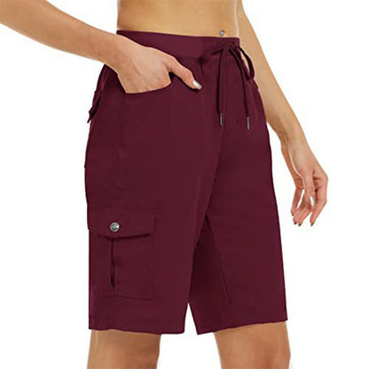 Wander Women's Cargo Shorts | Quick - Dry, UPF 50+, Multiple Pockets - Hartwella