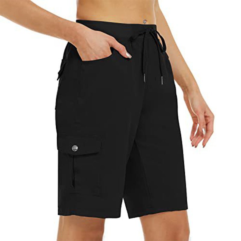 Wander Women's Cargo Shorts | Quick - Dry, UPF 50+, Multiple Pockets - Hartwella