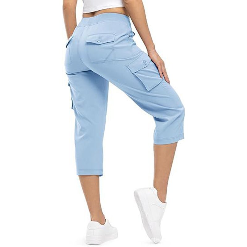 Wanderlust Cargo Capris | Lightweight, Breathable - Hartwella