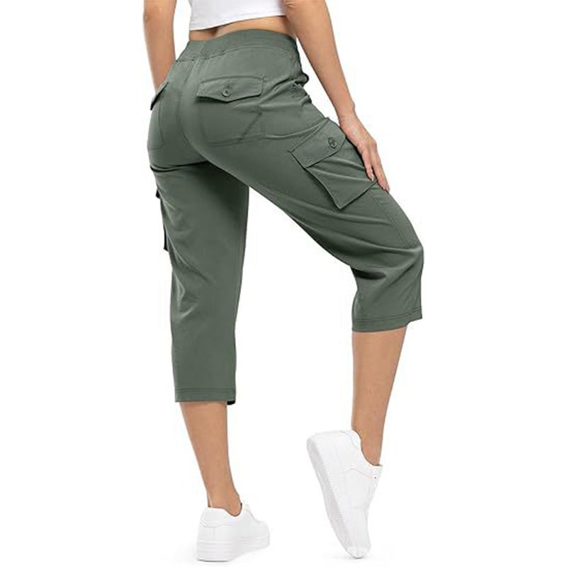 Wanderlust Cargo Capris | Lightweight, Breathable - Hartwella