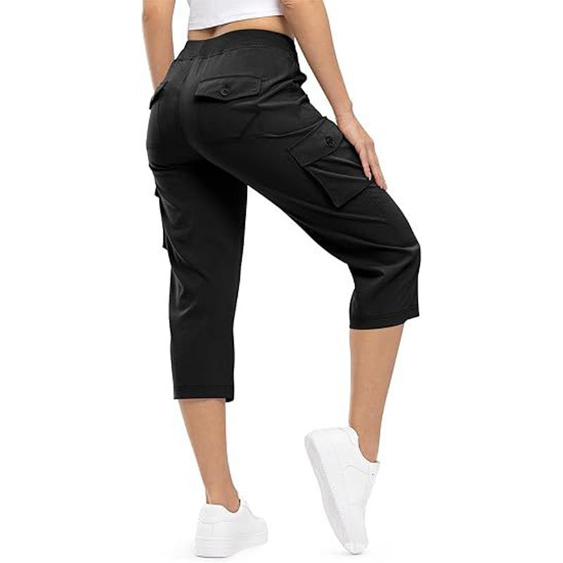 Wanderlust Cargo Capris | Lightweight, Breathable - Hartwella