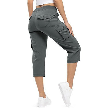 Wanderlust Cargo Capris | Lightweight, Breathable - Hartwella