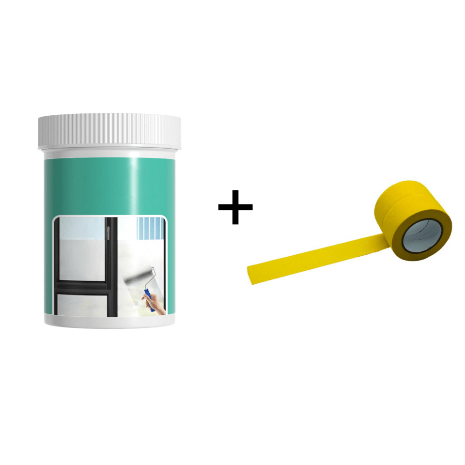 Wava Frosted Glass Paint | Water-Based, Privacy Protection - Hartwella
