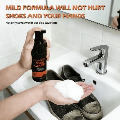 Wavex Shoe Foam Cleaner | Deep Penetrating, Waterless Formula - Hartwella