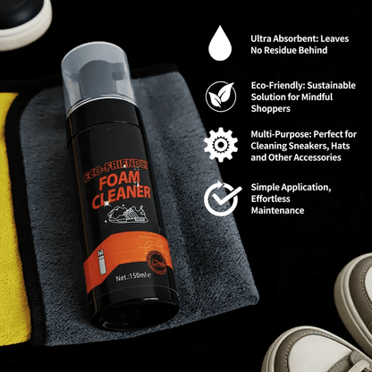 Wavex Shoe Foam Cleaner | Deep Penetrating, Waterless Formula - Hartwella