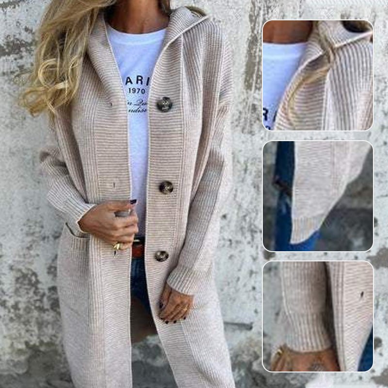 Wendy Hooded Cardigan | Timeless Design, Premium Fabric - Hartwella