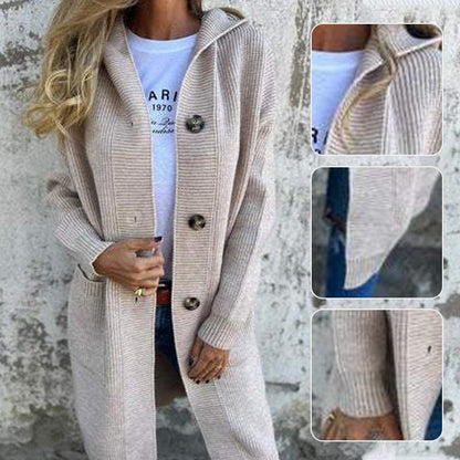 Wendy Hooded Cardigan | Timeless Design, Premium Fabric - Hartwella