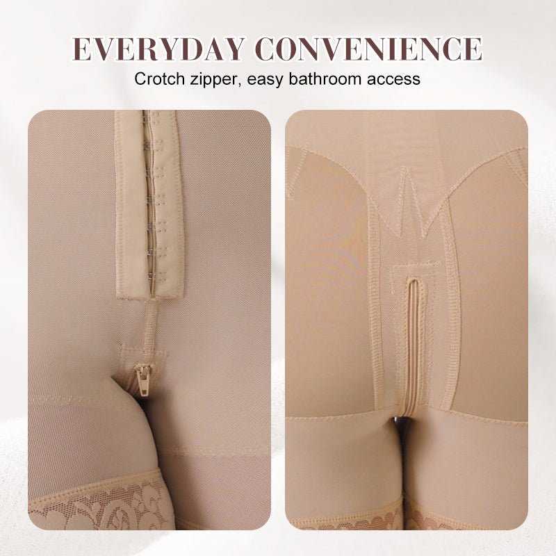 Wendy Sculpting Bodysuit | Front Closure, Comfortable Fit - Hartwella
