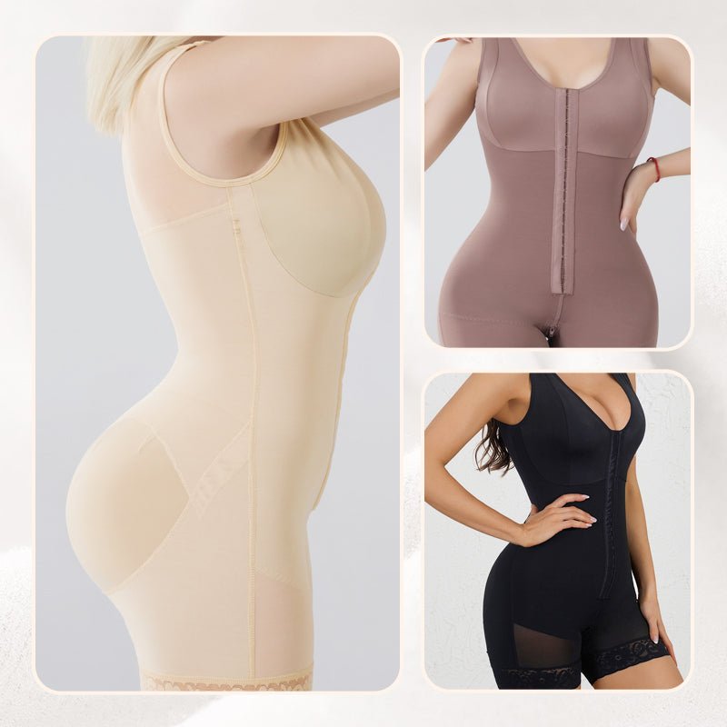 Wendy Sculpting Bodysuit | Front Closure, Comfortable Fit - Hartwella