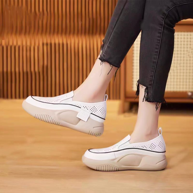 Wendy Slip On Sneakers | Breathable Soft Sole, Lightweight Design - Hartwella