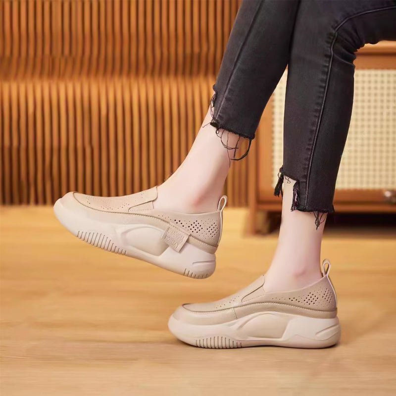 Wendy Slip On Sneakers | Breathable Soft Sole, Lightweight Design - Hartwella