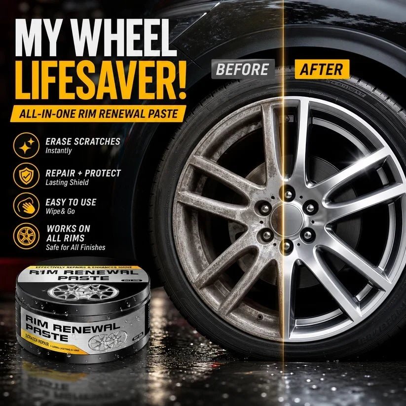 Wexa Wheel Restoration Paste | Scratch Removal, Alloy Safe - Hartwella