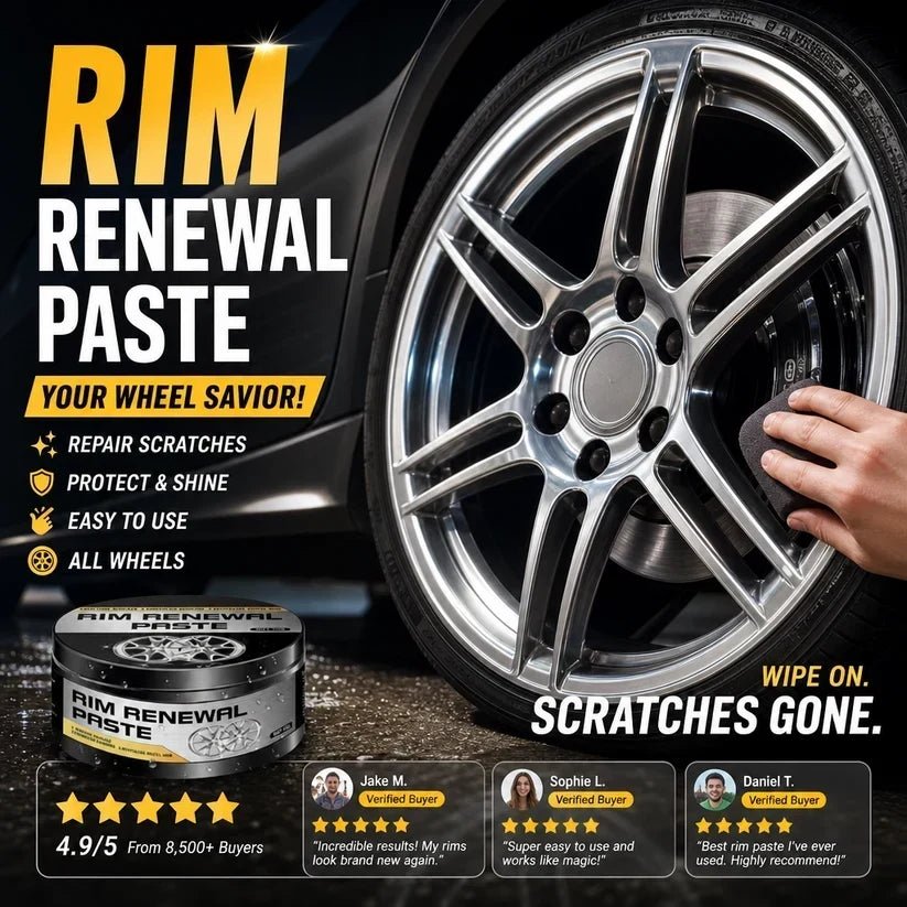 Wexa Wheel Restoration Paste | Scratch Removal, Alloy Safe - Hartwella