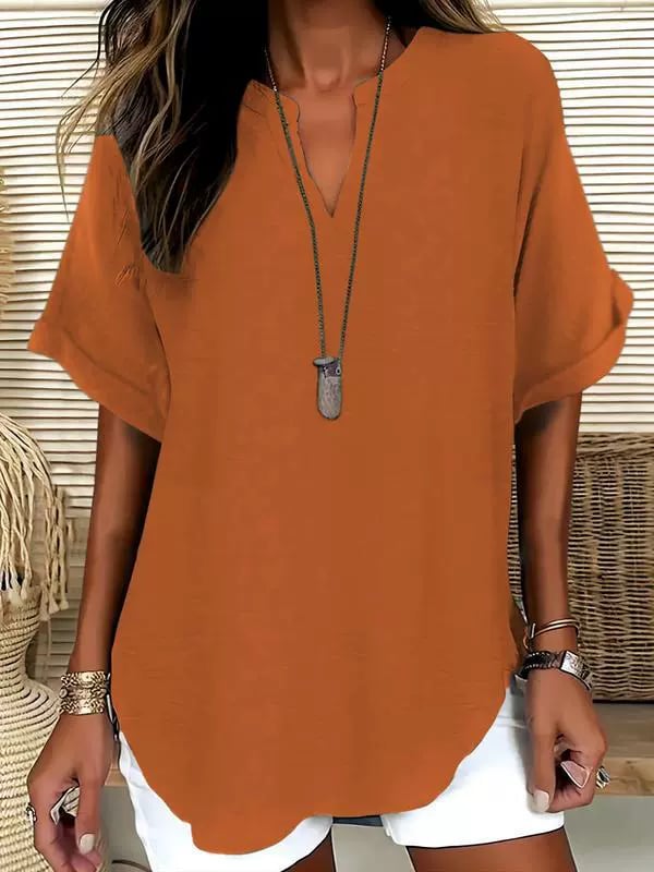 Willa Casual Blouse | Soft, Breathable Fabric - Hartwella