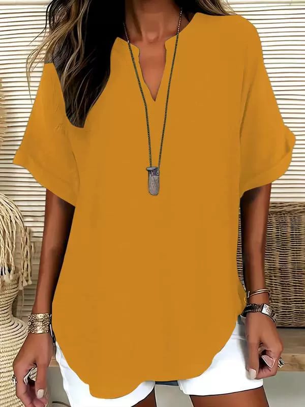 Willa Casual Blouse | Soft, Breathable Fabric - Hartwella