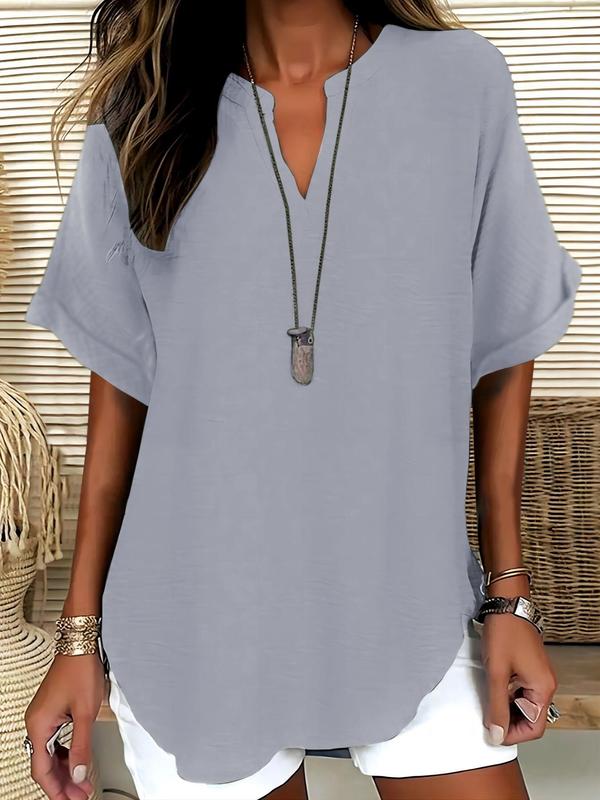 Willa Casual Blouse | Soft, Breathable Fabric - Hartwella