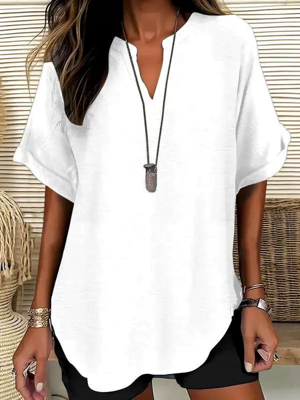 Willa Casual Blouse | Soft, Breathable Fabric - Hartwella