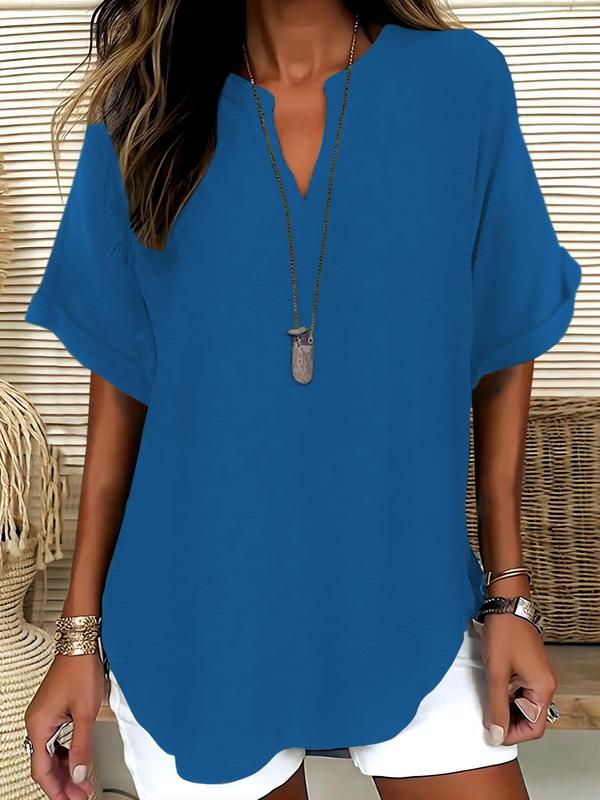 Willa Casual Blouse | Soft, Breathable Fabric - Hartwella