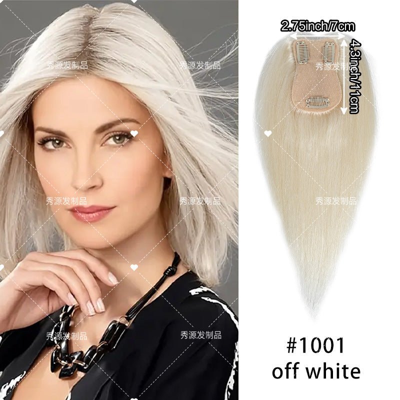 Wina Hair Topper | 100% Remy Human Hair for Women, Lightweight and Customizable Fit - Hartwella