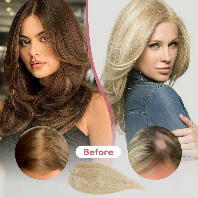 Wina Hair Topper | 100% Remy Human Hair for Women, Lightweight and Customizable Fit - Hartwella