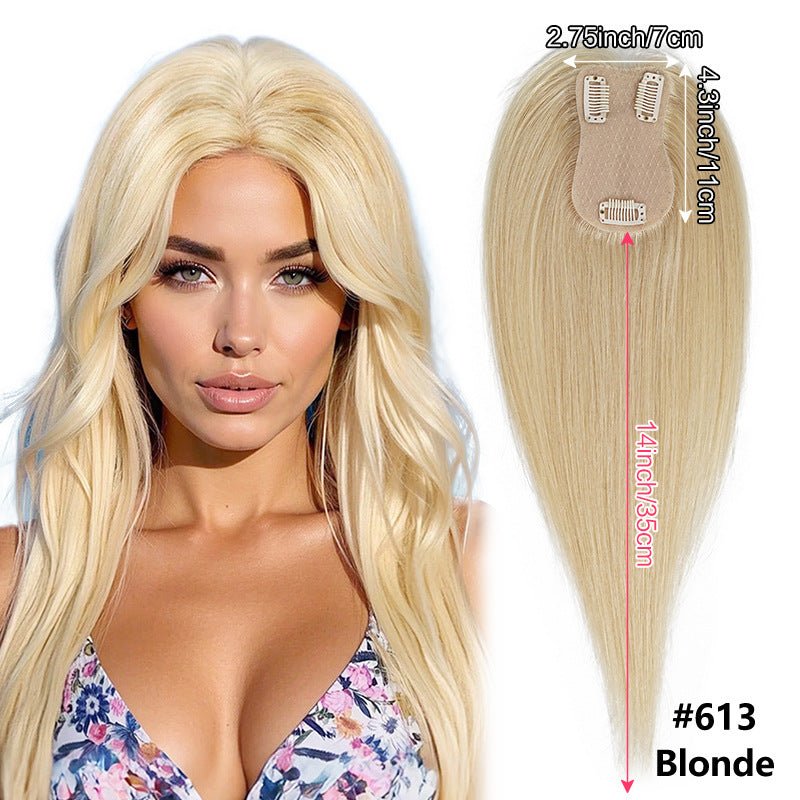 Wina Hair Topper | 100% Remy Human Hair for Women, Lightweight and Customizable Fit - Hartwella