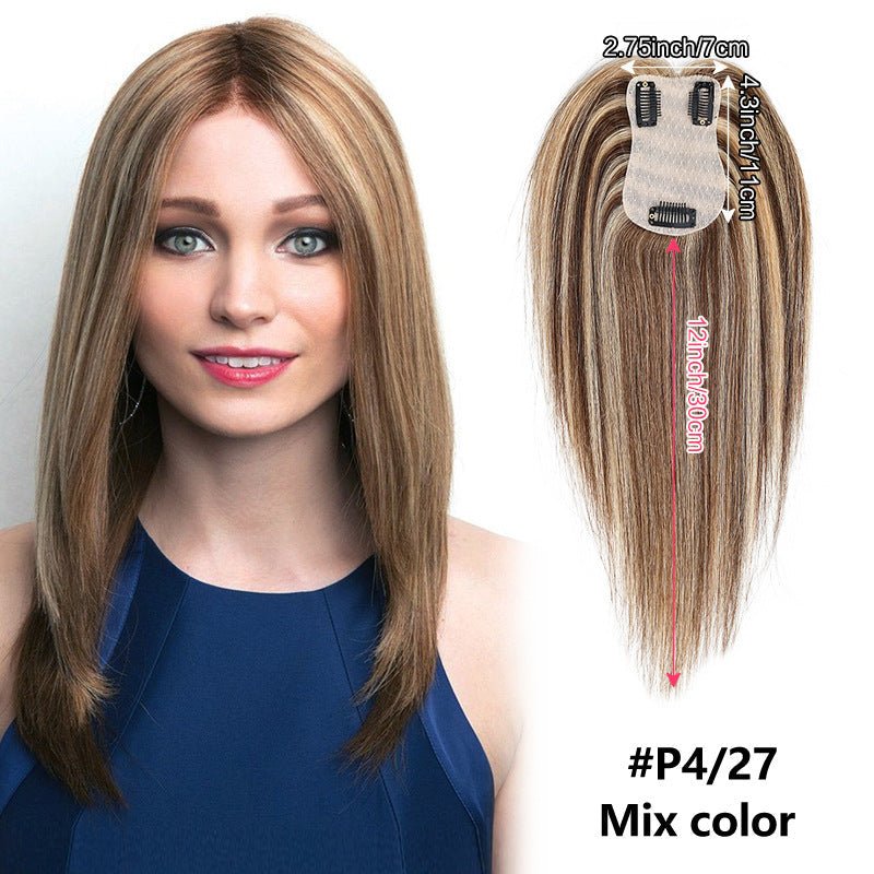 Wina Hair Topper | 100% Remy Human Hair for Women, Lightweight and Customizable Fit - Hartwella