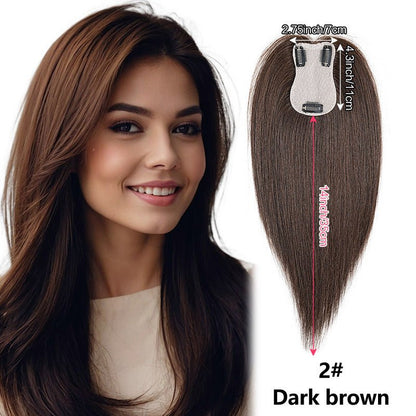 Wina Hair Topper | 100% Remy Human Hair for Women, Lightweight and Customizable Fit - Hartwella
