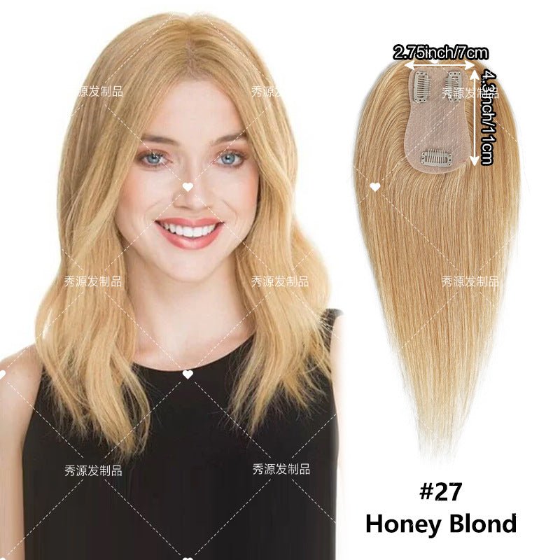 Wina Hair Topper | 100% Remy Human Hair for Women, Lightweight and Customizable Fit - Hartwella