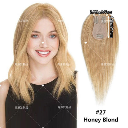 Wina Hair Topper | 100% Remy Human Hair for Women, Lightweight and Customizable Fit - Hartwella
