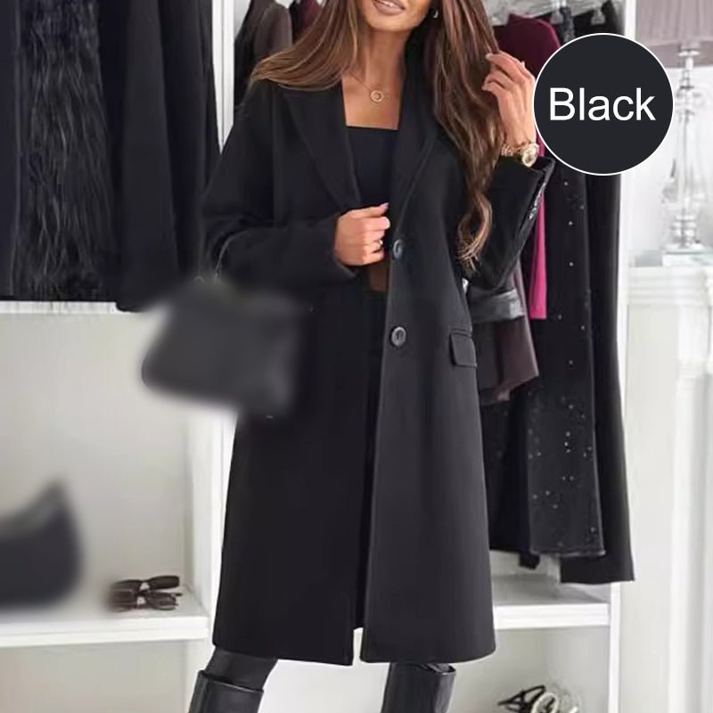 Wina Long Coat | Elegant Tailored Design - Hartwella