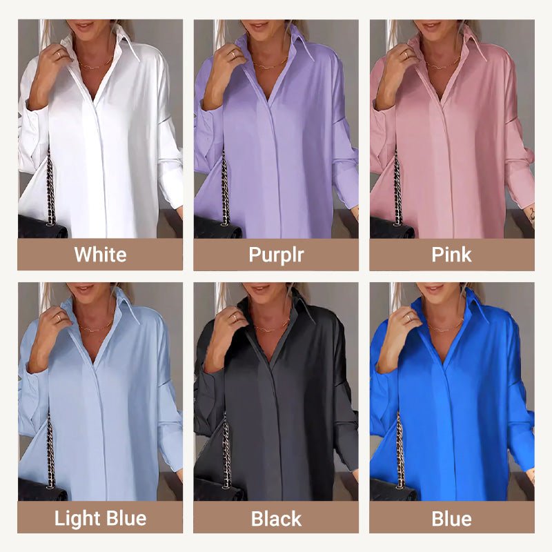 Wina Long Shirt | Comfortable Cotton Blend - Hartwella