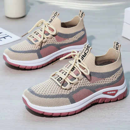 Wina Running Shoes | Breathable Mesh, Non - Slip Sole - Hartwella