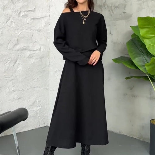Wina Two Piece Set | Versatile Matching Sets for Women, High - Stretch Knit Fabric - Hartwella