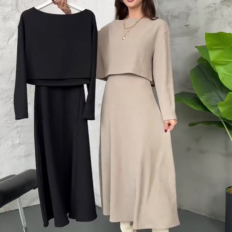 Wina Two Piece Set | Versatile Matching Sets for Women, High - Stretch Knit Fabric - Hartwella