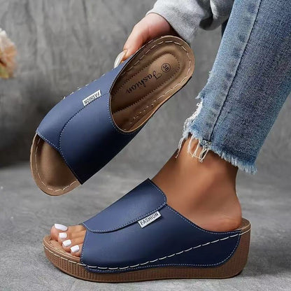 Wina Wedge Sandals | Lightweight, Cushioned Comfort - Hartwella