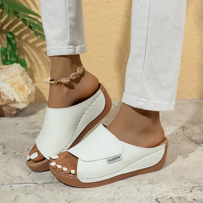 Wina Wedge Sandals | Lightweight, Cushioned Comfort - Hartwella