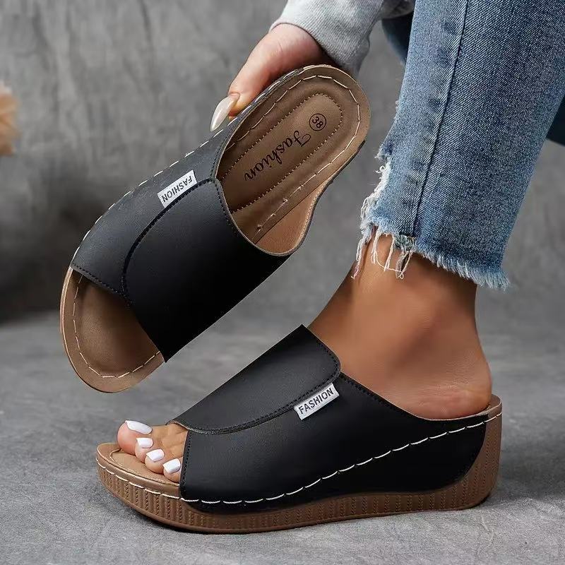 Wina Wedge Sandals | Lightweight, Cushioned Comfort - Hartwella
