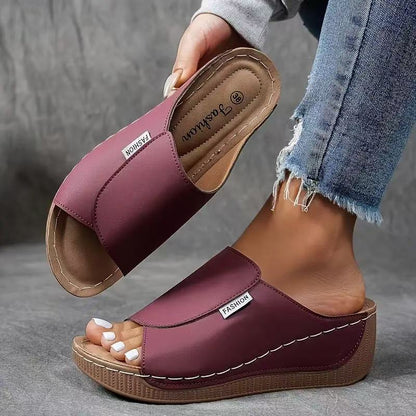 Wina Wedge Sandals | Lightweight, Cushioned Comfort - Hartwella