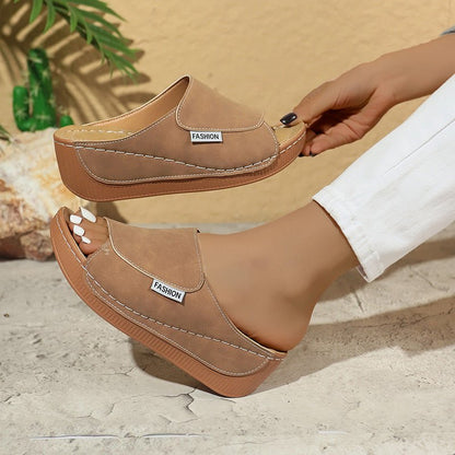 Wina Wedge Sandals | Lightweight, Cushioned Comfort - Hartwella