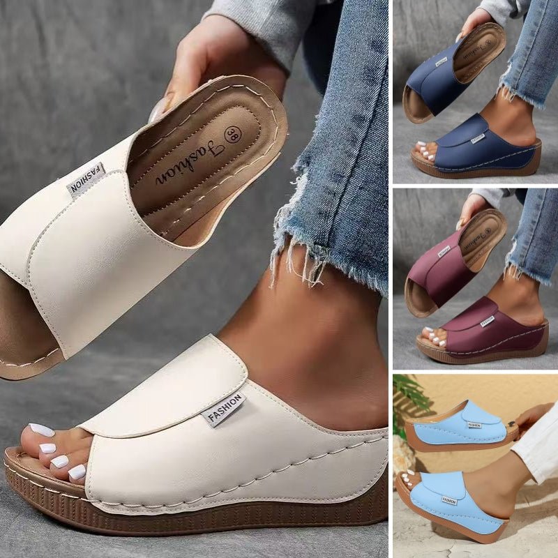 Wina Wedge Sandals | Lightweight, Cushioned Comfort - Hartwella