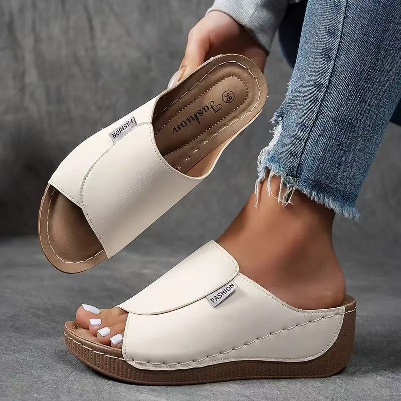 Wina Wedge Sandals | Lightweight, Cushioned Comfort - Hartwella