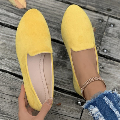 Wina Women's Flats | Comfortable, Breathable Casual Ballet Shoes - Hartwella