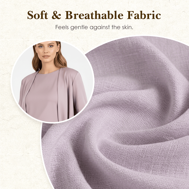 Wina Women's Set | Soft Polyester Loungewear, Includes Top, Cardigan & Wide - Leg Pants - Hartwella