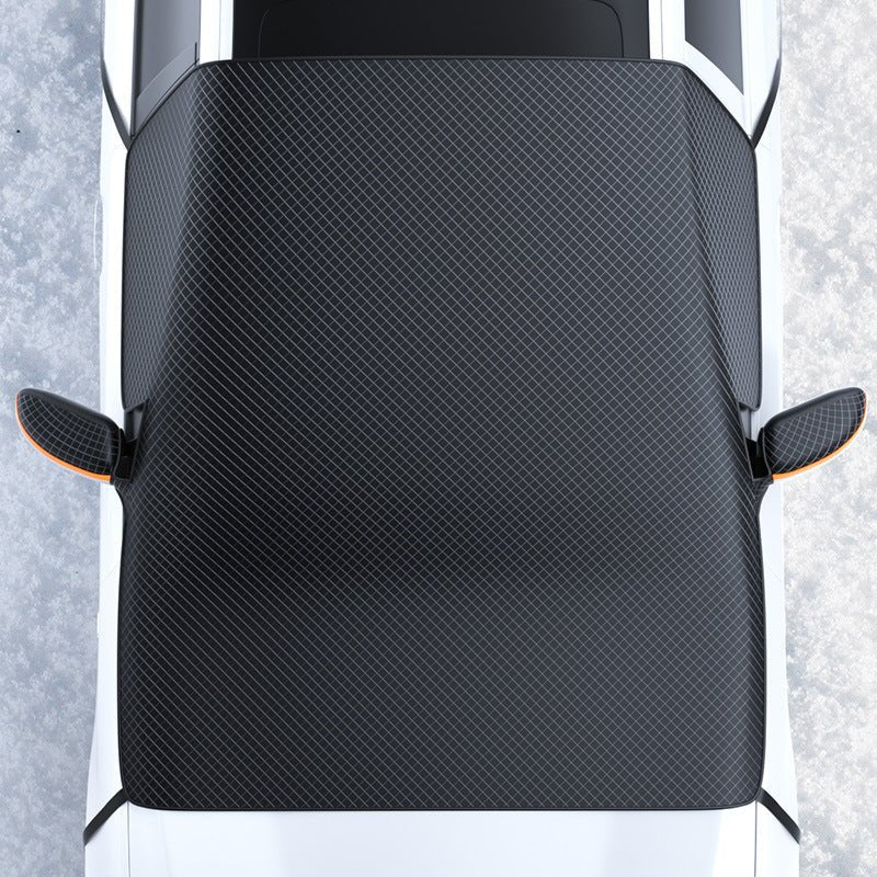 Wintrex Windshield Cover | Weather-Resistant, Universal Fit for Snow and Sun Protection - Hartwella