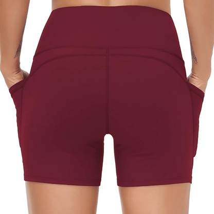 Wira High - Waist Yoga Shorts | Tummy Control, Butt - Lifting, Stretchy Spandex - Hartwella