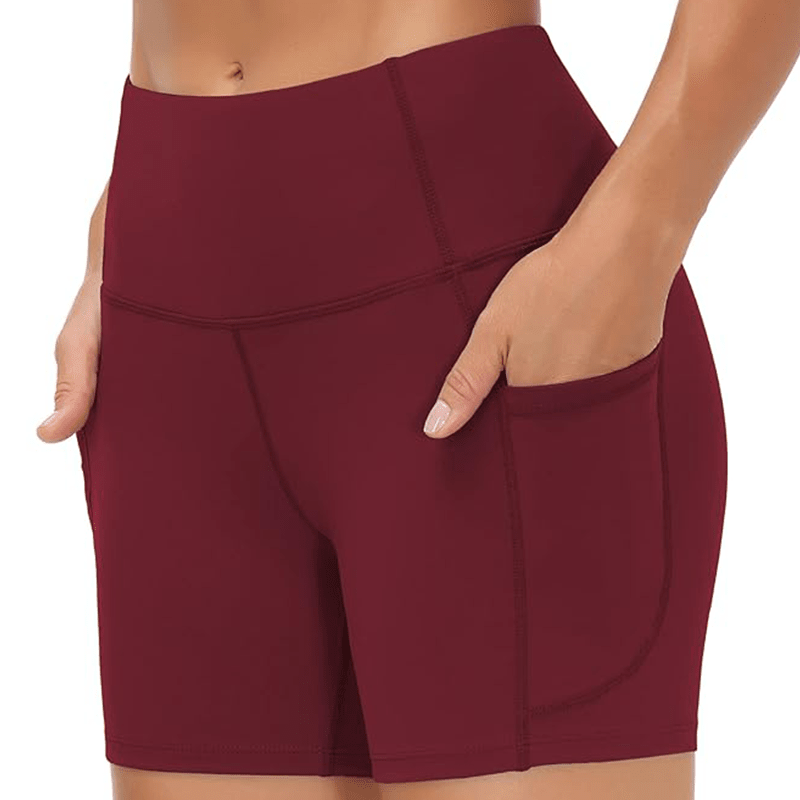 Wira High - Waist Yoga Shorts | Tummy Control, Butt - Lifting, Stretchy Spandex - Hartwella