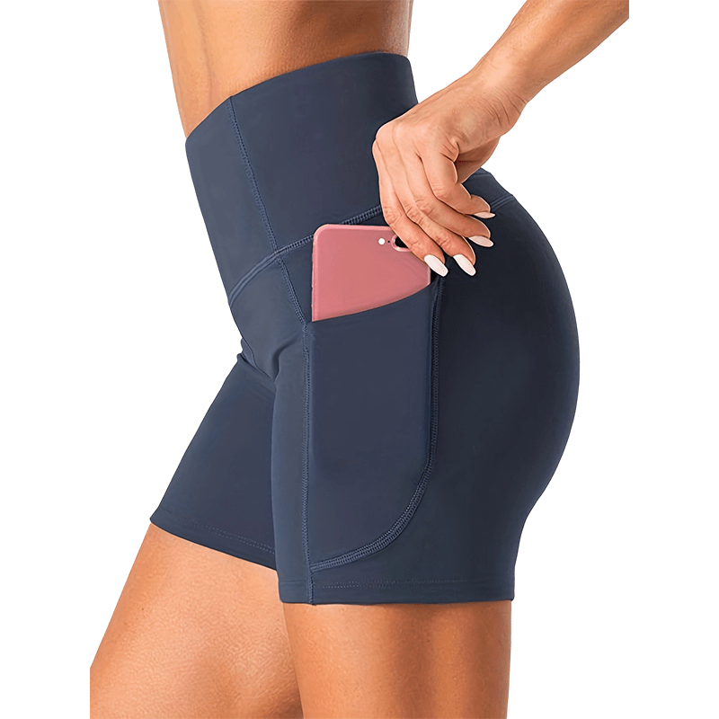 Wira High - Waist Yoga Shorts | Tummy Control, Butt - Lifting, Stretchy Spandex - Hartwella